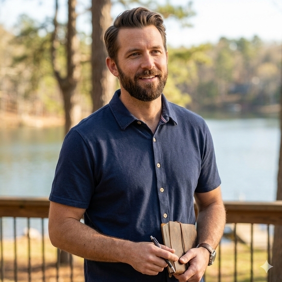 Weatherproof Other - Weatherproof Men's Large Navy Casual Button Down Knit Shirt.